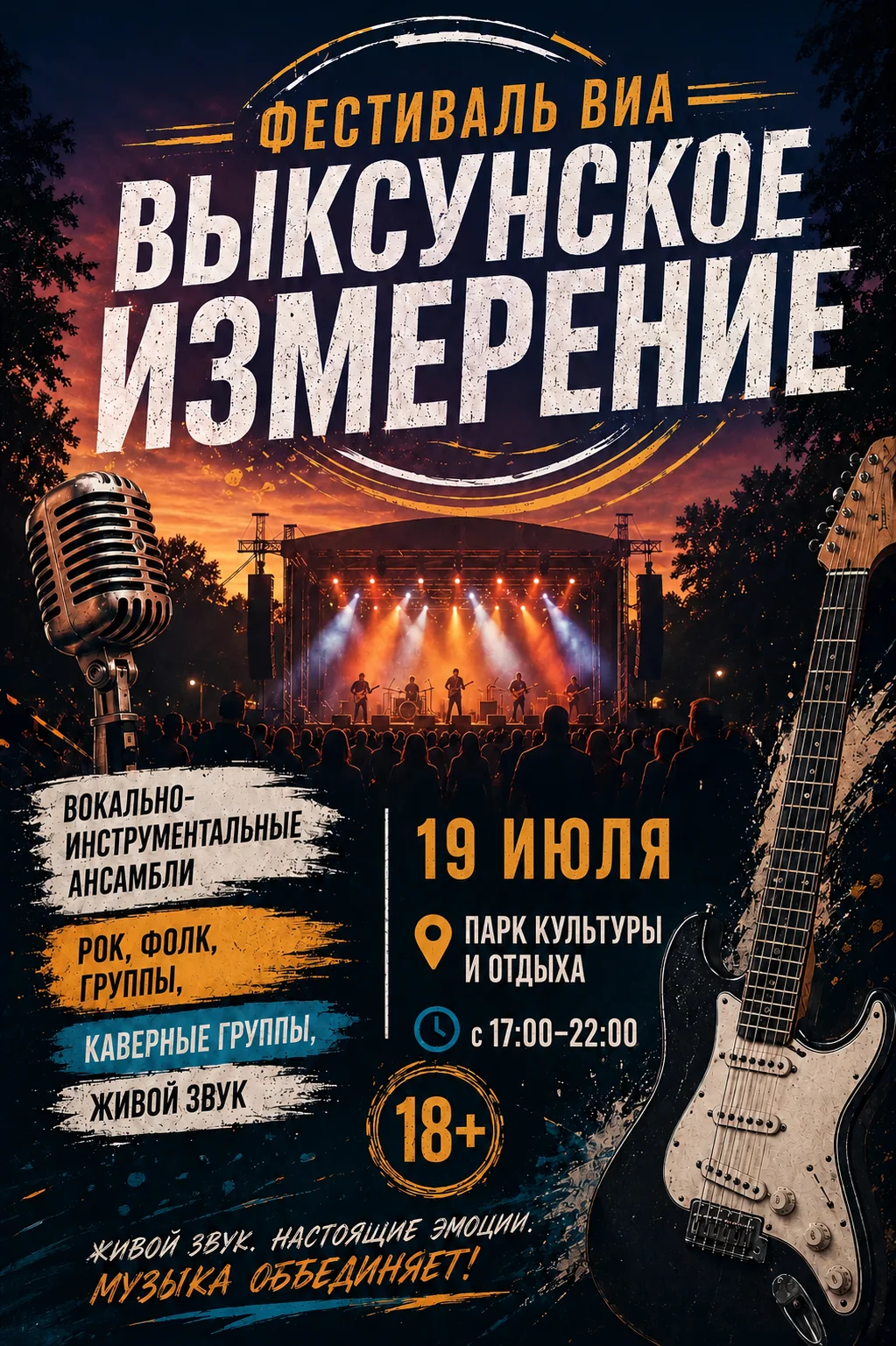 Фестиваль ВИА «Выксунское измерение»