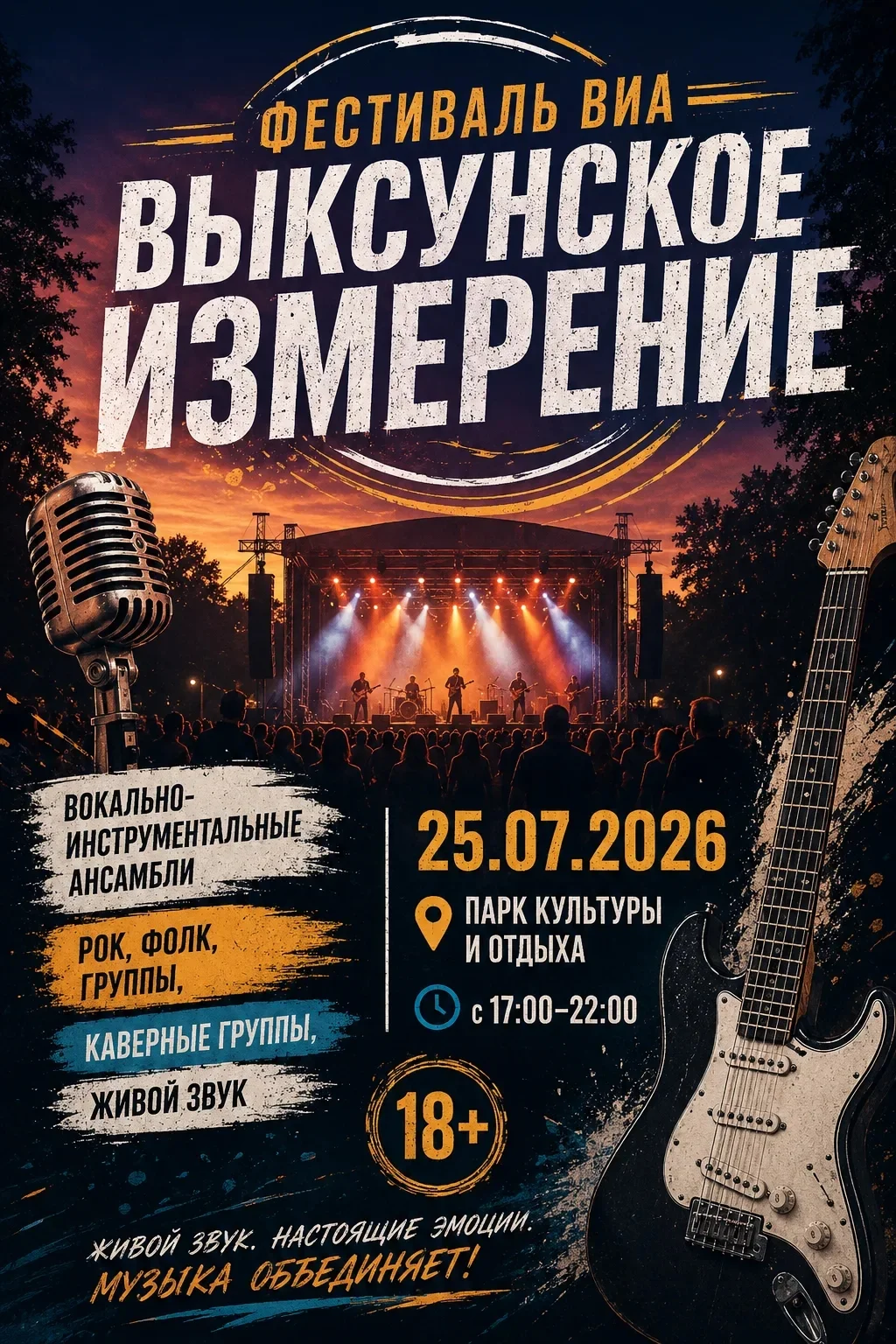 Фестиваль ВИА «Выксунское измерение»