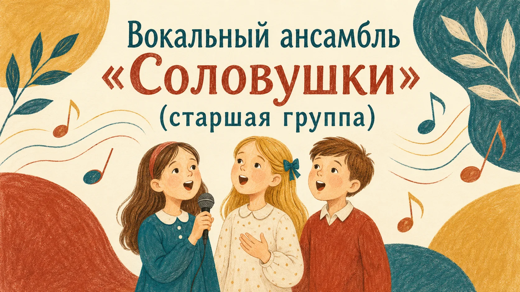 Вокальный ансамбль «Соловушки» (старшая группа)