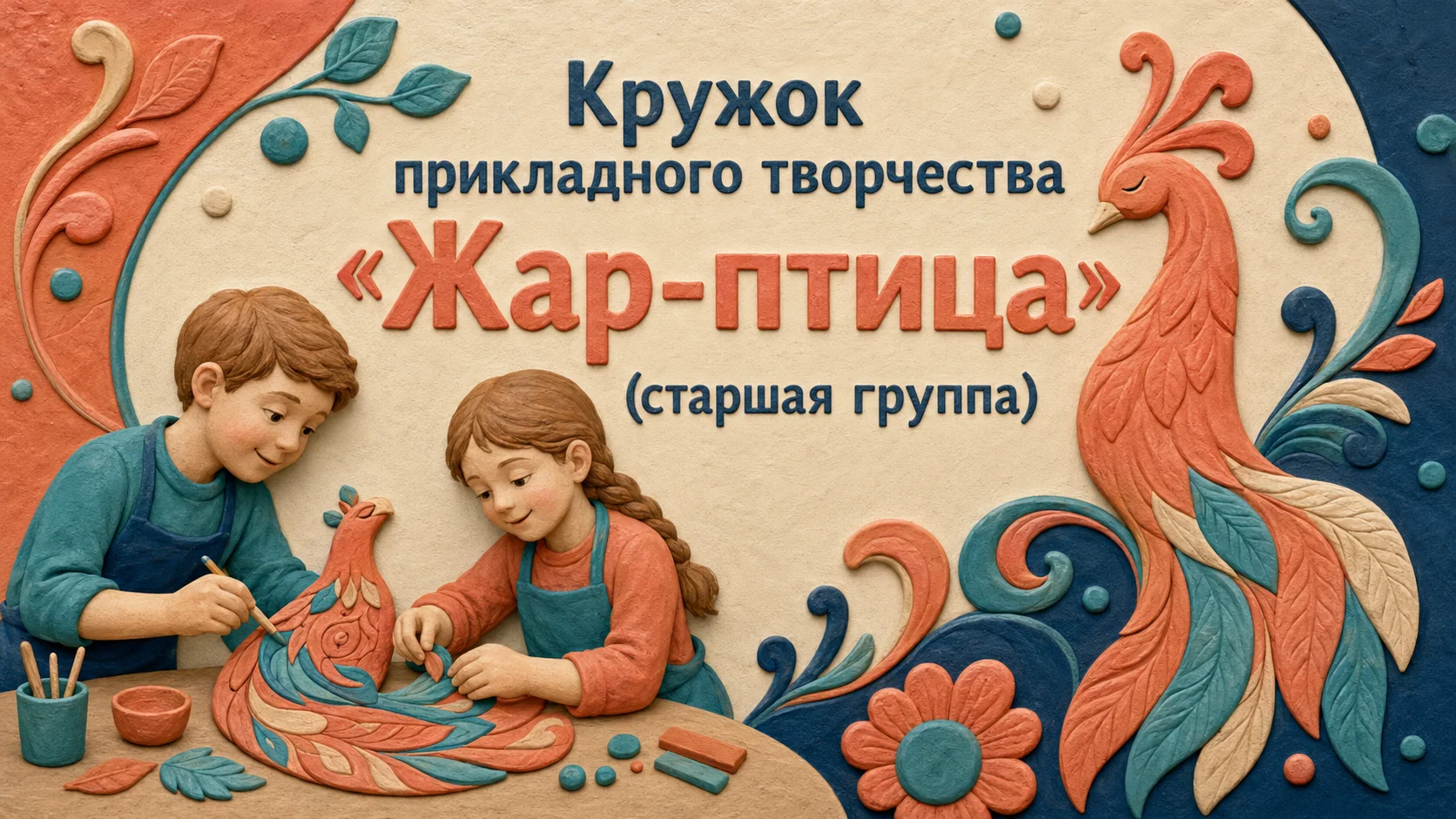 Кружок прикладного творчества «Жар-птица» (старшая группа)